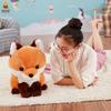 Fox Long Tailed Plush Toy Cartoon Stuffed Animal Doll Decorations Gift Kids