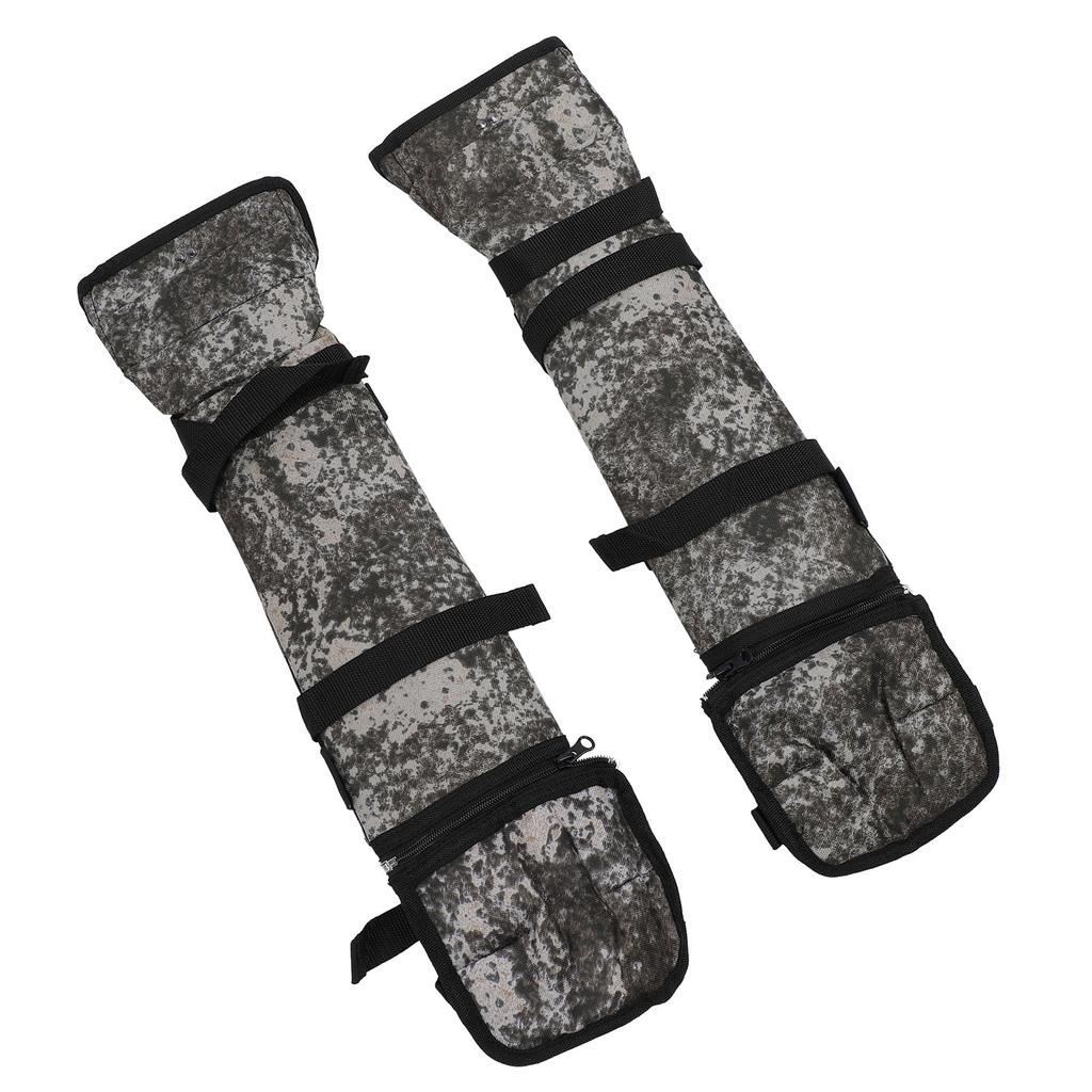 2 Stück Schlangengamaschen Wasserabweisend Verstellbar 600D Oxford-Gewebe Schlangenbeinlinge für Garten Outdoor Sk