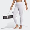 Adidas Quick-Dry Comfortable High-Waisted Yoga Moisture-Wicking Sports Pants Women Pants White IC8309