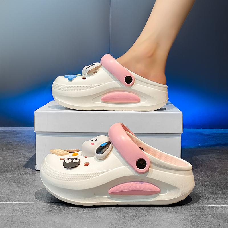 Fashion Women Summer New Style Thick Bottom Anti Slip Versatile Casual Sandals Outsole Best Seller Internet Sandals