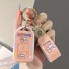 Couple Bear TPU Key Pouch: Cute Protective Case for All Honda Models - Women's Car Keyring