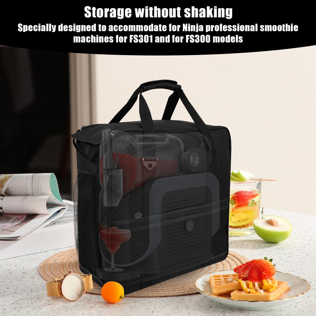 Slushie Machine Carrying Bag Portable Waterproof Slushie Machine Travel Bag with Shoulder Strap Frozen Drink Maker Storage Bag