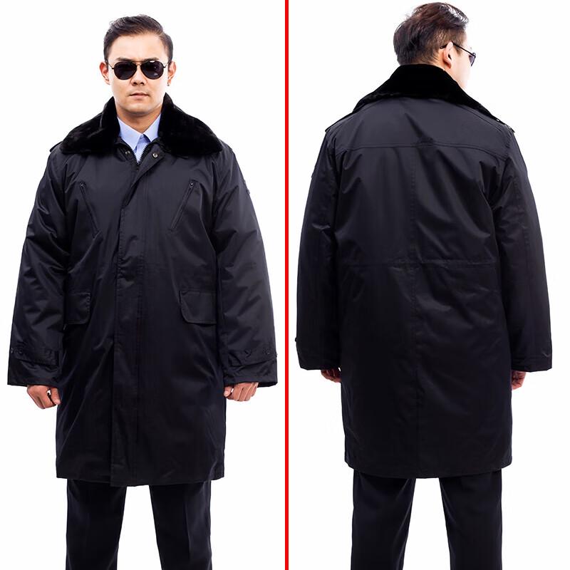 Зимняя ветрозащитная утепленная куртка охранника Rongyi 170/M