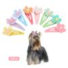 32pcs 3.5CM Size Pet Hair Clip Sunflower Shape Pet BB Clip Dog Hair Accessory  Dog Grooming