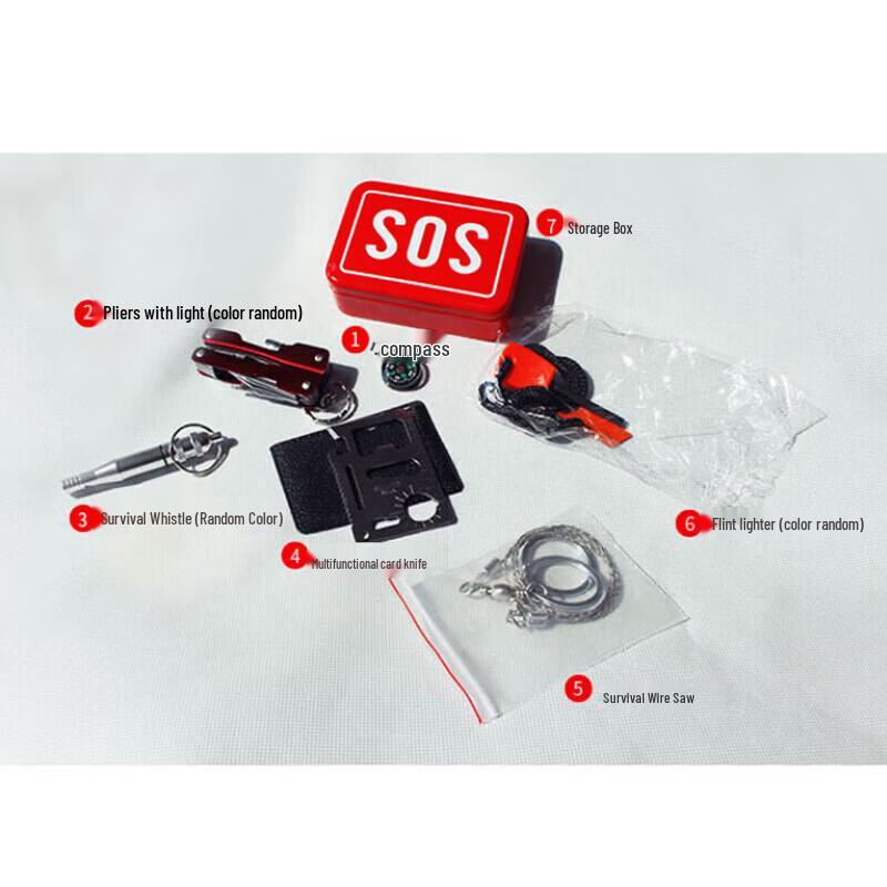 Outdoor Emergency Survival Tool Kit