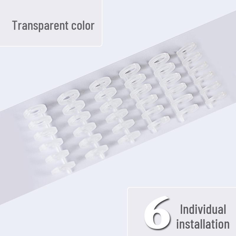A4/B5 6-Hole Ring Binder Cover - Notebook Storage (Ring Clips Sold Separately)