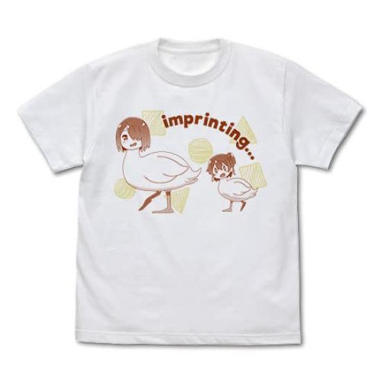 

Ко мне снизошел ангел! Футболка с принтом Мияко и Хинаты белая, размер M