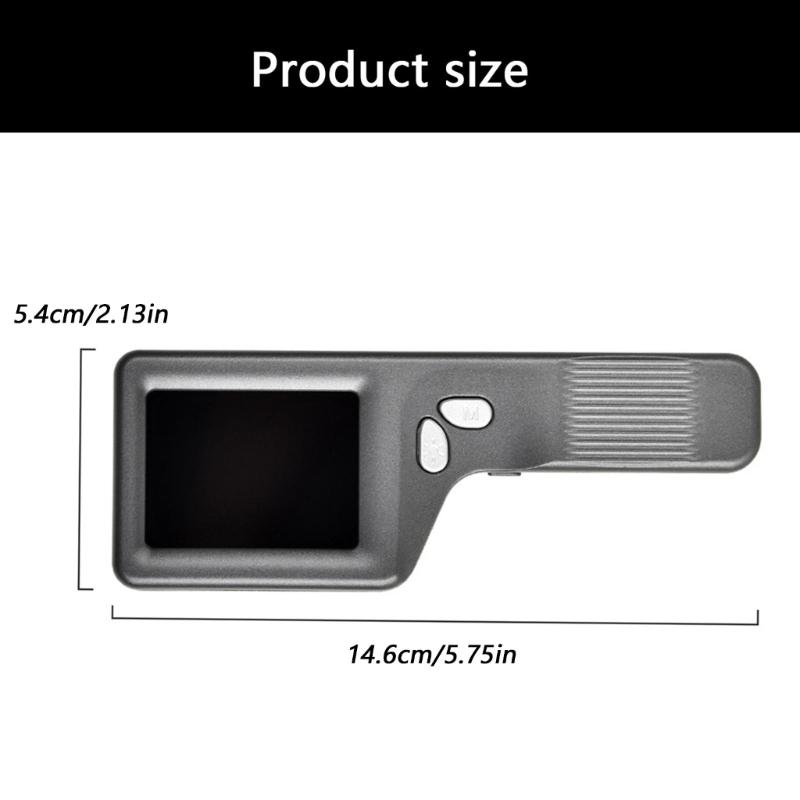 Compact 80X 100X Magnification Digital Microscope Lightweight ABS Imaging For Education Lab Use & Outdoor Explore