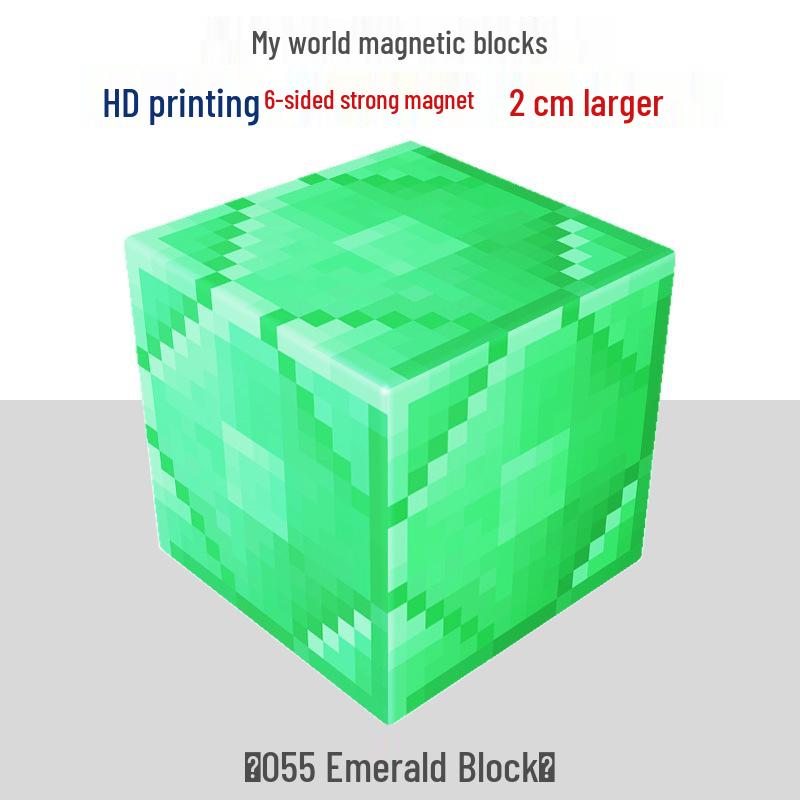 My Building Block World: Magnetic Cube Accessories - Mini Iron Stone Magnets for Children's Educational Building Toys