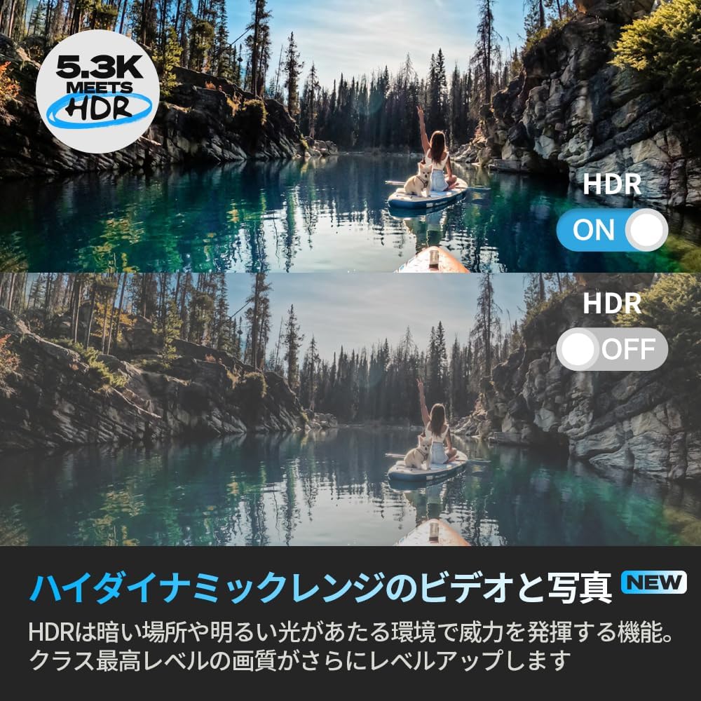 Version GoPro HERO12 Black Action Camera with HyperSmooth HDR Video [FW Japan] 6.0 (2-Year Warranty, Beginner's Set)