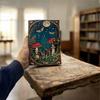Moon & Mushroom Vintage Diary – Handmade Locking Journal