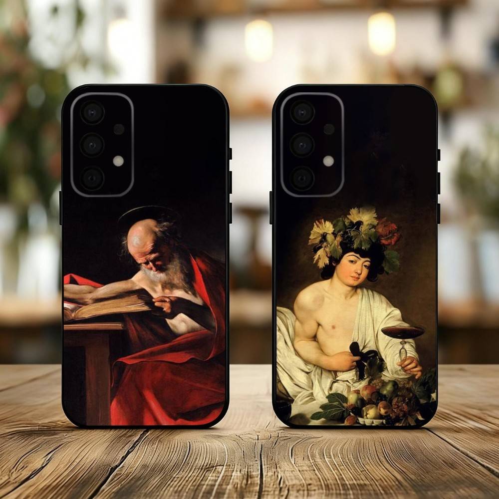 C-Caravaggio-O P-Painting-G Phone Case For Samsung Galaxy A73,A72,A71,A70,A53,A52,A51,Others Soft Black Cover