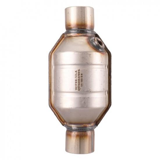 53005 2.25" Universal High Flow Performance Stainless Round Catalytic Converter