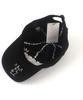 Yunibeosyeolkemiseuteuli Kitch Linen Black Ballcap Linen Hat