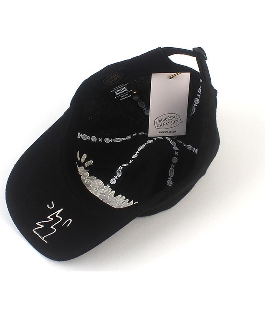 Yunibeosyeolkemiseuteuli Kitch Linen Black Ballcap Linen Hat