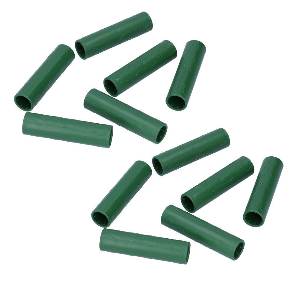 12PCS Plastic Plant Stake Connector Multi-Purpose Easy to use Plant Support Connector 11mm /16mm Garden Accessory