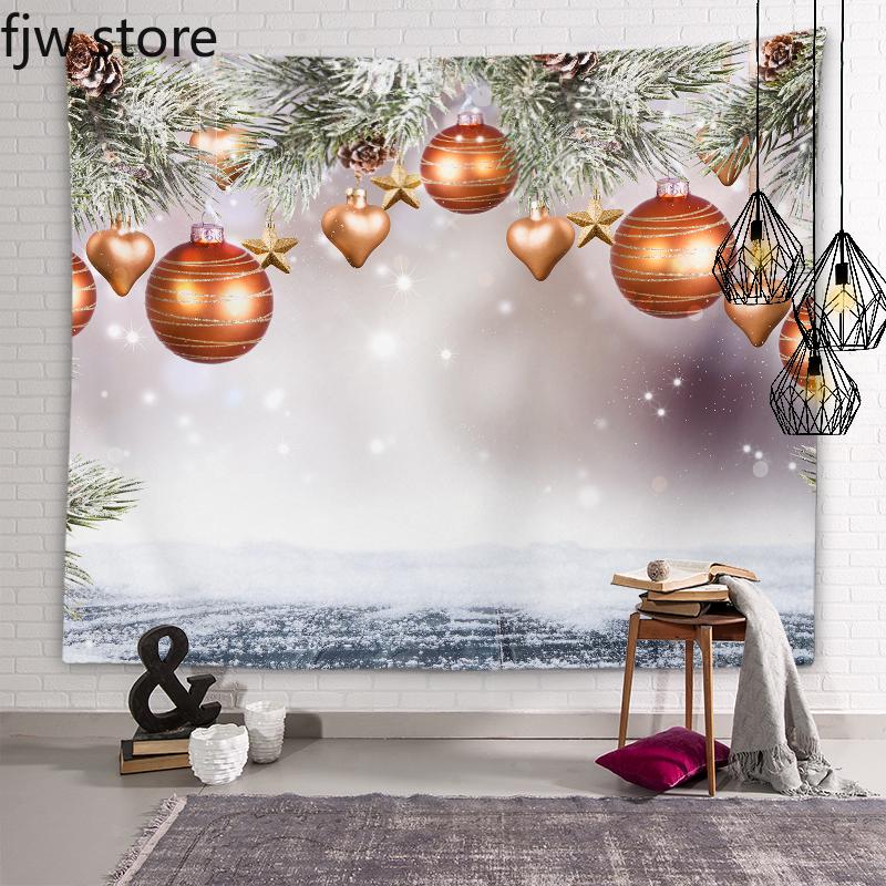 Crăciun Decorat Anul Nou Tapiserie Ball de Crăciun Cadou Tapiserie Artă de perete Decor Dormitor Camera de zi Decor acasă