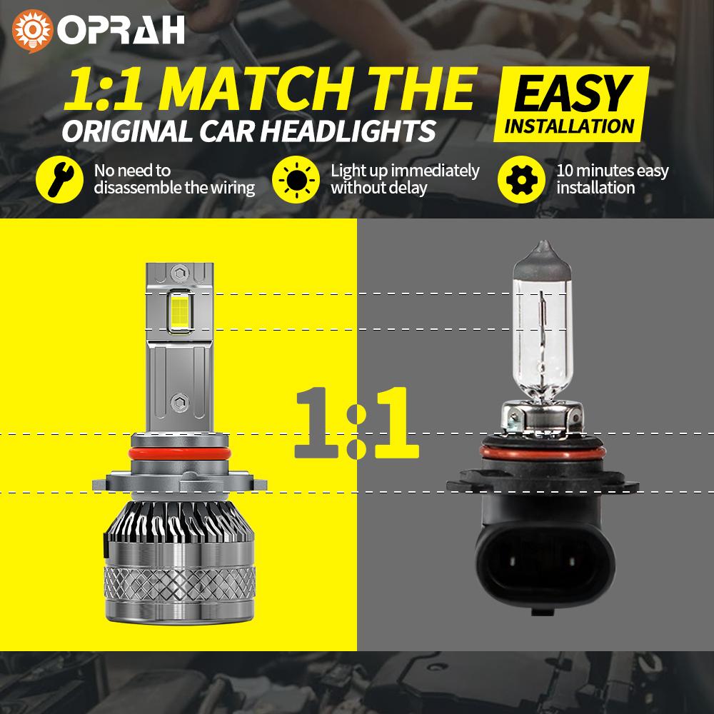 H4 H7 LED Headlights Canbus H1 H11 9005 9006 High Low Beam Bulbs Car Light 290000LM 700W White 6000K Auto Fog Light 12V for Car