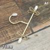 Dollhouse Miniture Hangers Clothes Hangers For Doll Wardrobe Clothes Toy Gift Decoration Accessories