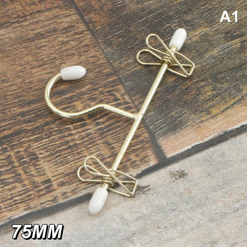Dollhouse Miniture Hangers Clothes Hangers For Doll Wardrobe Clothes Toy Gift Decoration Accessories