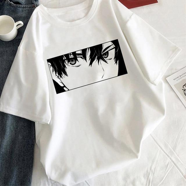 Buy Tearful girl T-shirt aesthetic 