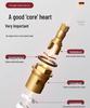 All-Copper Three-Way Diverter Valve with Triple Control Angle Faucet