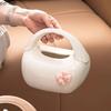 Handbag Shaped Ceramic Tissue Box Desktop Removable Tissue Box Napkin Paper Box Tissues Container Creative Storage Boxes