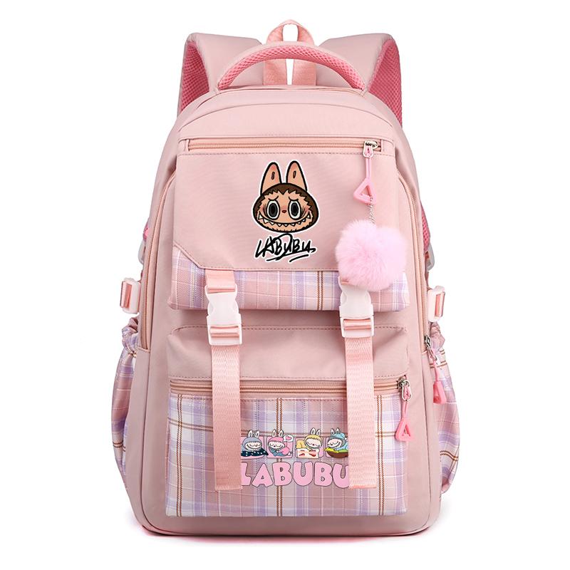 Cute Printed Backpack Large Capacity Waterproof Bookbag Boy Girl Schoolbag Women Travel Bag Kid Birthday Gift Mochila