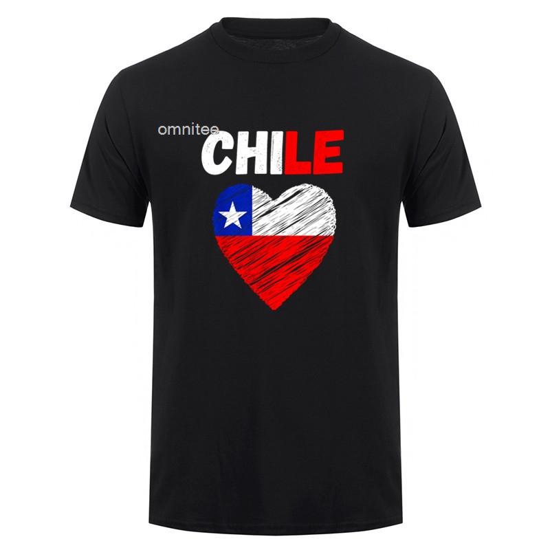 Chile Ya Po Chilean Flag Chile Flag T Shirt Short Sleeve Graphic Tshirts Unisexs Clothing Tshirt HJ038