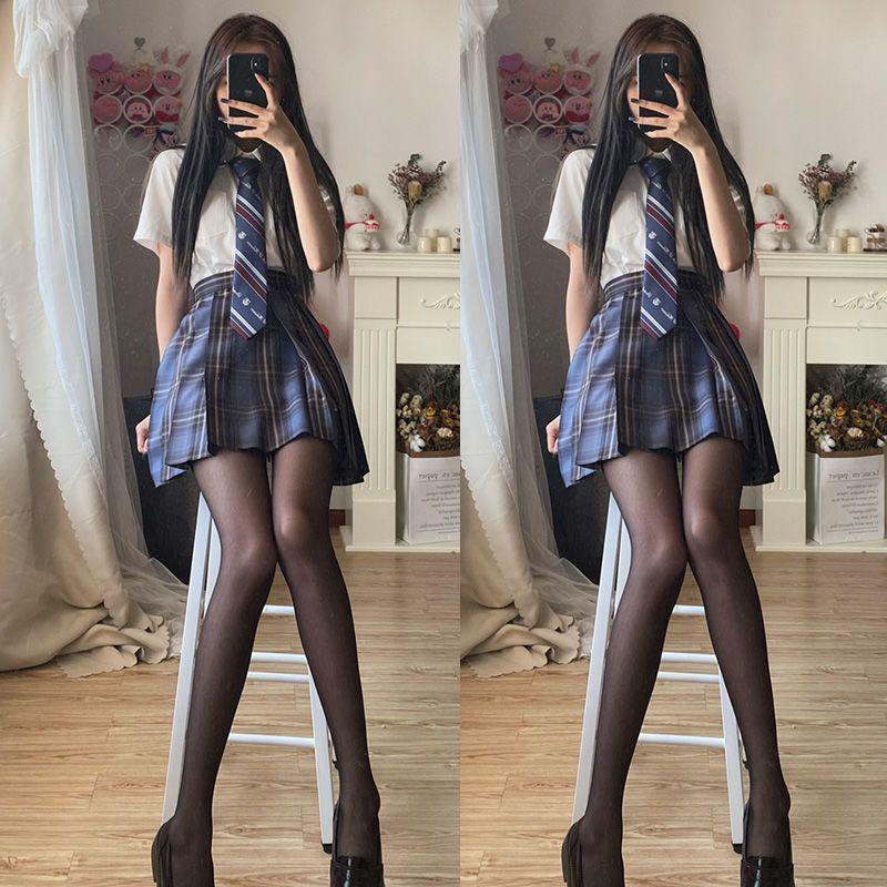 Extra Tall Unisex Black or White Stockings - 190cm Plus Size Pantyhose for Spring/Summer