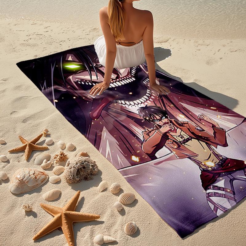 Eren Fashion Beach Towel: Ideal for Summer Adventures Soft, absorbent and quick drying suitable for swimming and bathing