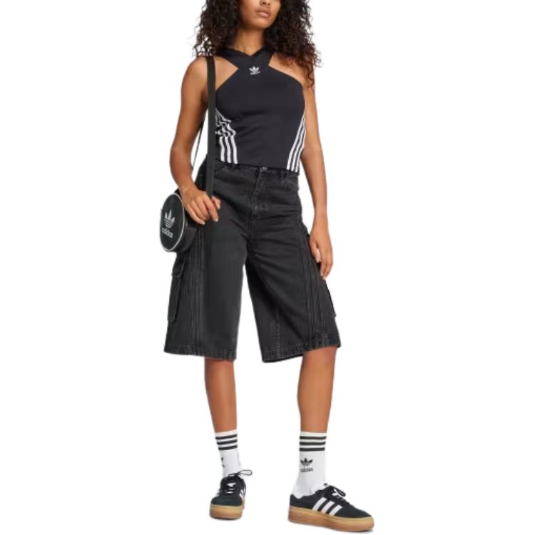 adidas Originals ADILENIUM Tank Top Women's Black JM9258