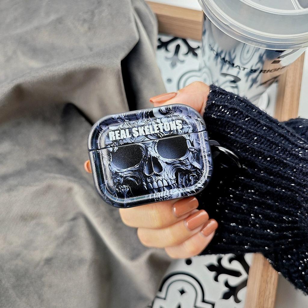 Dark Skull for AirPods 1 Protective Case Apple 1/1 Generation Bluetooth Headset Cover Pro/1 Generation Personalized Male
