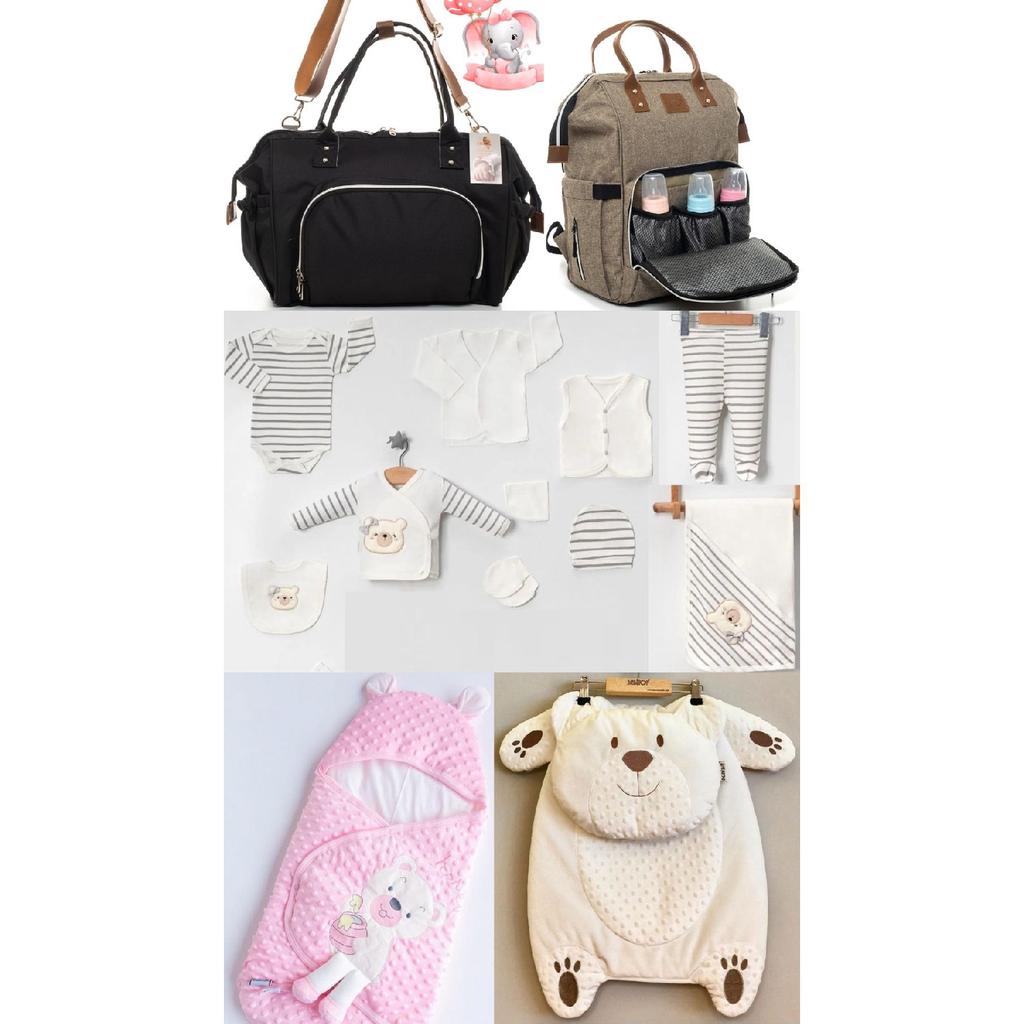 Organic Baby 8 Piece Hospital Release Unisex Coffee With Milk