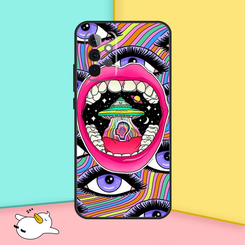 Cute Indie Hippie Case For Samsung Galaxy A34 A54 A14 A36 A56 A06 A13 A53 A32 A12 A22 A52 A35 A17 A16 A55 A15
