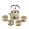 Ru Kiln Celadon Loop Handle Teapot Set Gongfu Tea Ceremony Chinese Style Corporate Business Gift Boxed Souvenir