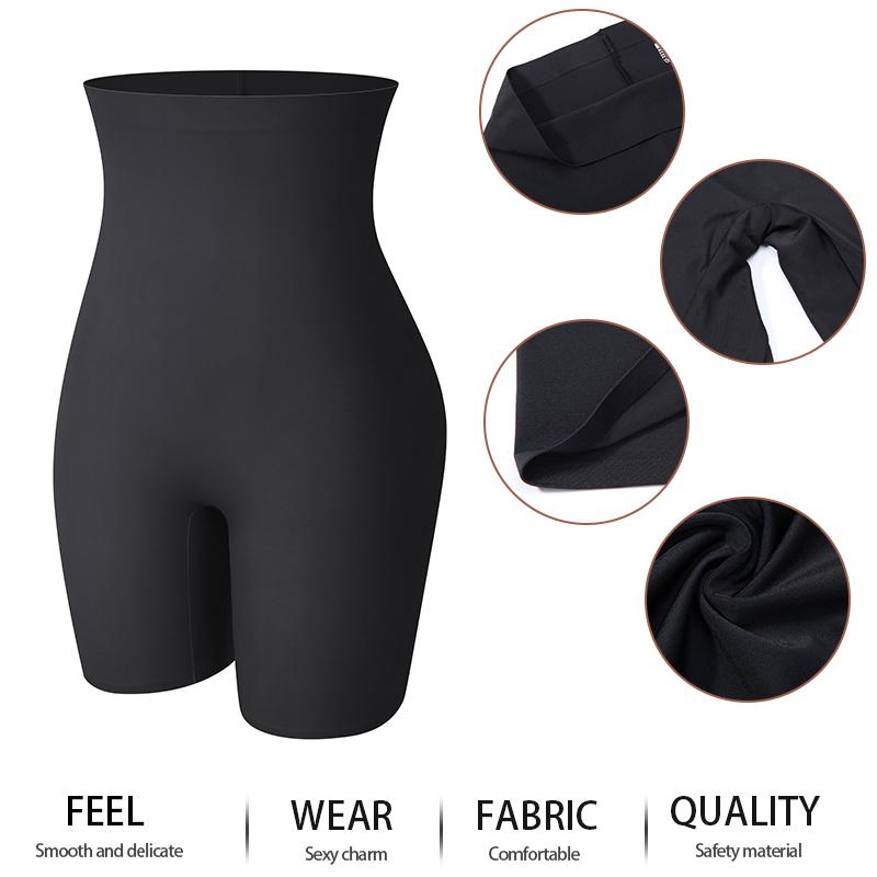 Miss Moly High Waist Safety Shorts Women Solid Tummy Control  Panties Shaper Slimming Waist Smooth Body Female Underwear