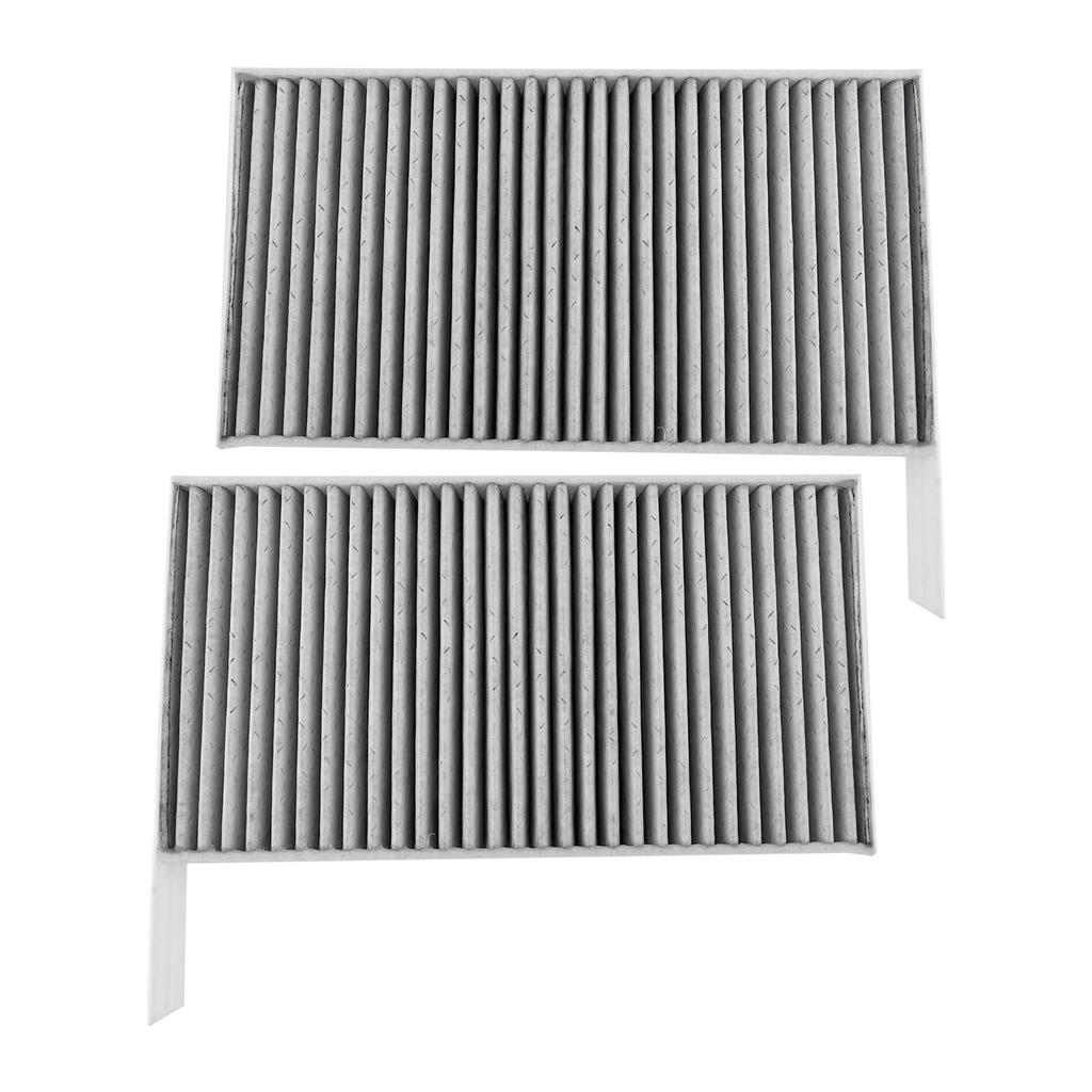 2 stücke Aktivkohle Kabine Luftfilter Reiniger Zubehör Fit für Tesla Modell 3 Modell Y 20192021