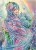 Embroidery Cross Stitch Kits With Diamonds Sparkling Full Drill Painting Accessories For Aesthetic Feeling Knitting Needles In Two Needles Diamonds