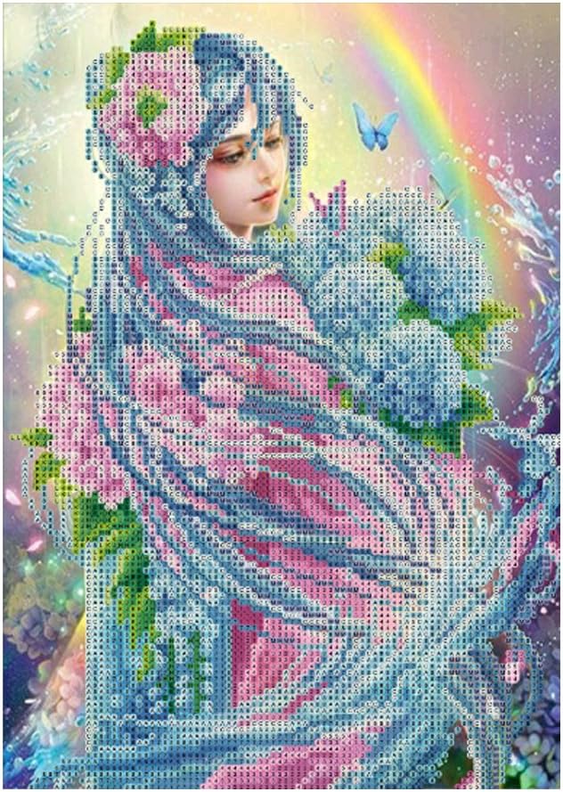 Embroidery Cross Stitch Kits With Diamonds Sparkling Full Drill Painting Accessories For Aesthetic Feeling Knitting Needles In Two Needles Diamonds