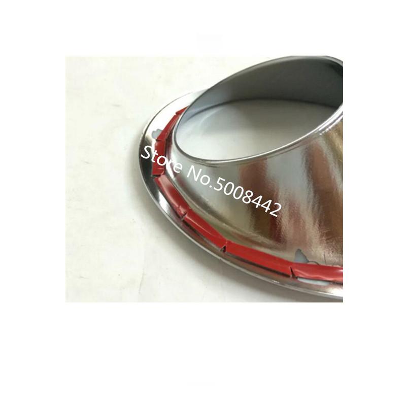 For Suzuki Vitara 2016 2017 2018 2019 2020 Car Front Fog Light Lamp Frame Styling ABS Chrome Cover Trim Part Molding 2PCs