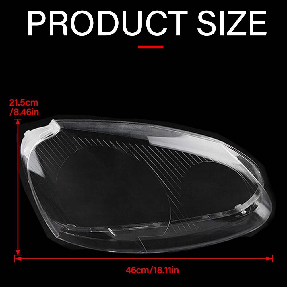 Front Headlights Lens Shell Cover Lampcover Transparent Lampshade For Volkswagen Golf 5 MK5 Jetta Rabbit 2005-2009 Accessories