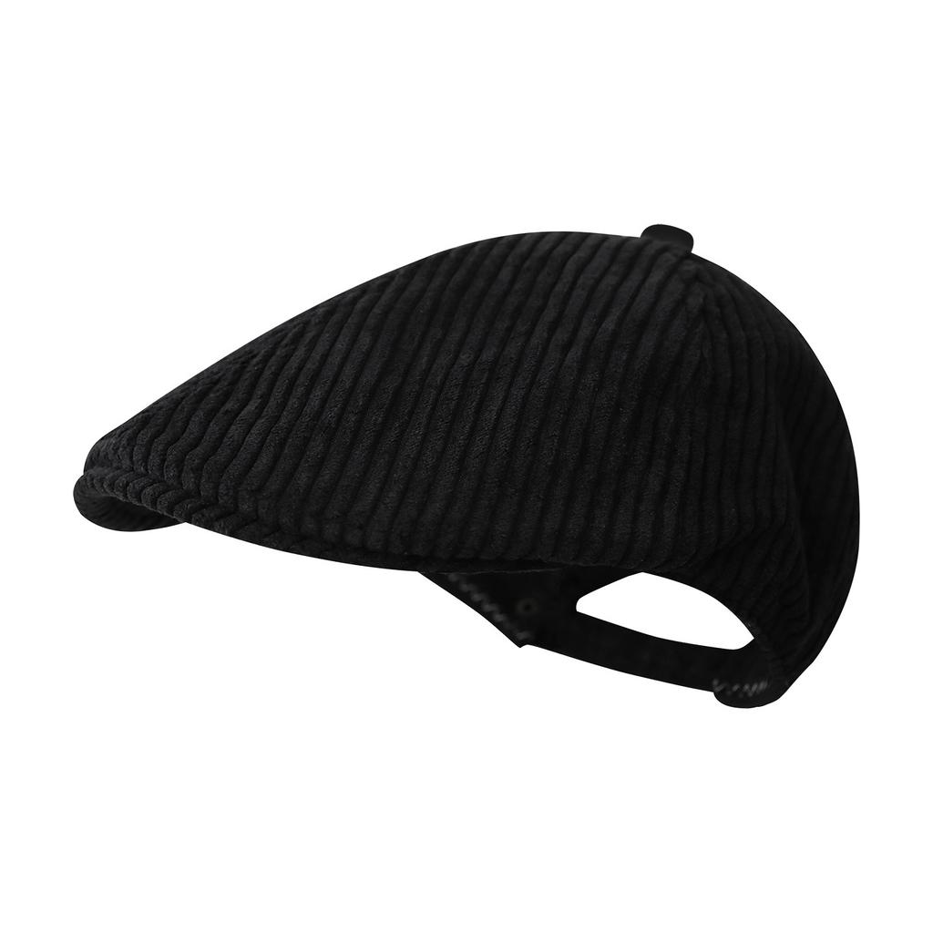 Cappello Newsboy in Velluto a Coste Stile Giapponese Retrò Versatile e Artistico per Uomini e Donne Un Piccolo Cappello da Pittore che Valorizza il Viso