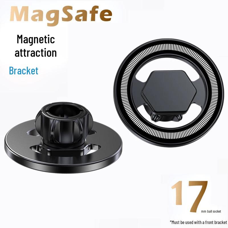 Ice Armor C8 MagSafe Magnetic Car & Desktop Phone Mount with 17MM Ball Head and Enhanced Magnet