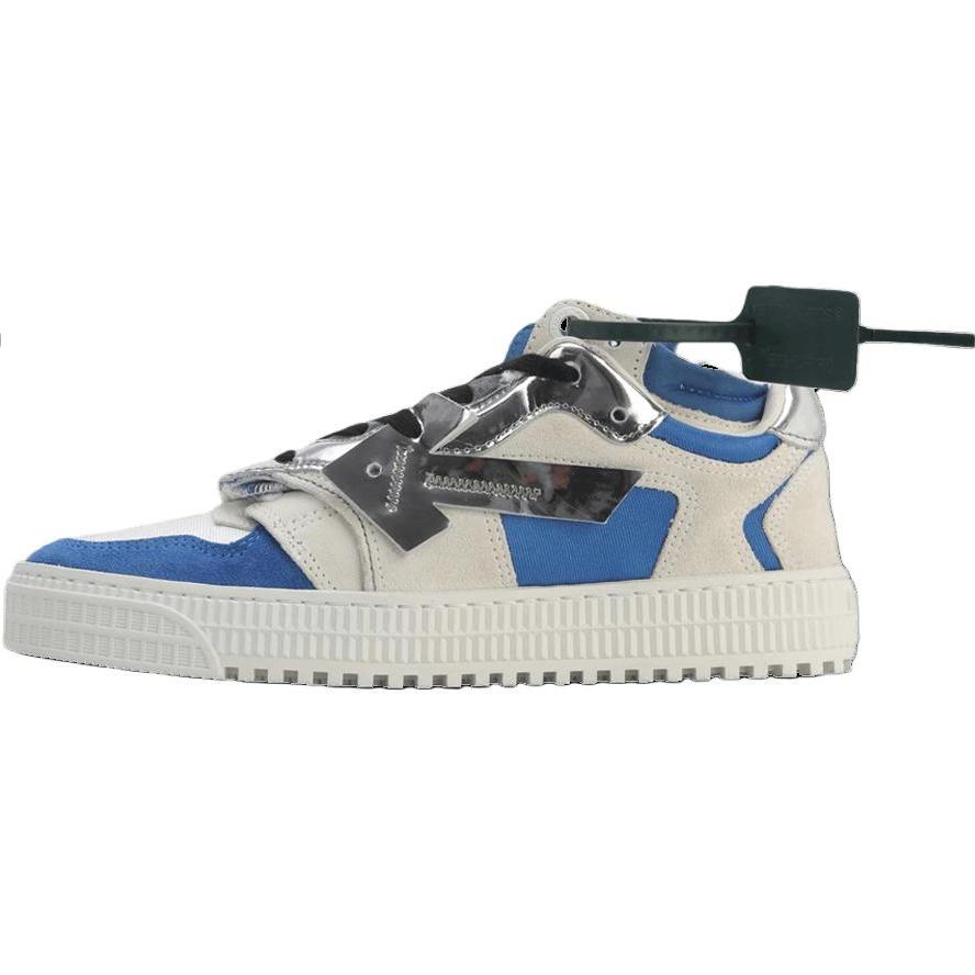 

Off-White Off-Court 3.0 Floating Arrow Low White Silver Blue Men Sneakers OMIA244F22LEA001-0172 40