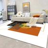 Yellow Orange Luxury Household Carpets for Living Room 140x200 Modern Home Deocr Soft Fluffy Lounge Rug Bedside Bedroom Balcony