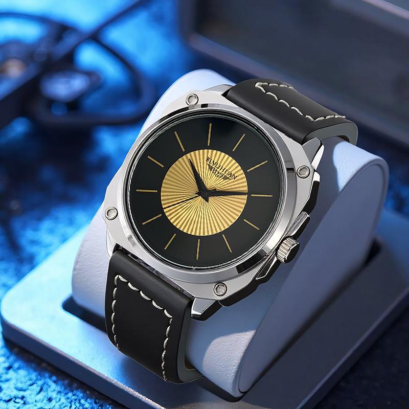 JYL Men's Watch Business Waterproof Cross-border Leather Strap