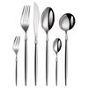 Stainless Steel 304 Western Cutlery Set: Knife, Fork, Spoon, Dessert Spoon, Fruit Fork for Restaurant, Hotel, Home