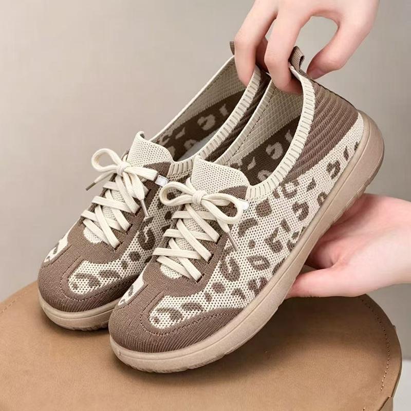 Spring 2025 Women's Non-Slip Black Casual Shoes with Soft Sole