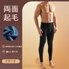 HISITOSA Warm Underwear for Winter Men's Underpants, 3-Pack/5-Pack, Front-Opening, Thick, Warm, Cold-Wearing (JP, Alphabet, 3XL, 5-Pack - Black)